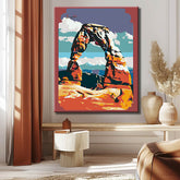 Paint by Numbers Arches National Park